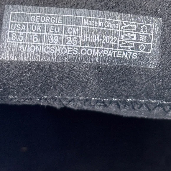 Vionic Georgie Mule Black Leather Womens Comfort Shoe Size 8.5 Arch Support NEW! - Picture 4 of 13